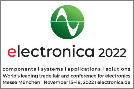 electronica // November 15th to 18th, 2022 // Munich