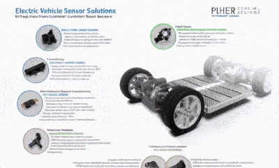 Position and current sensors for EV / HEV electrification