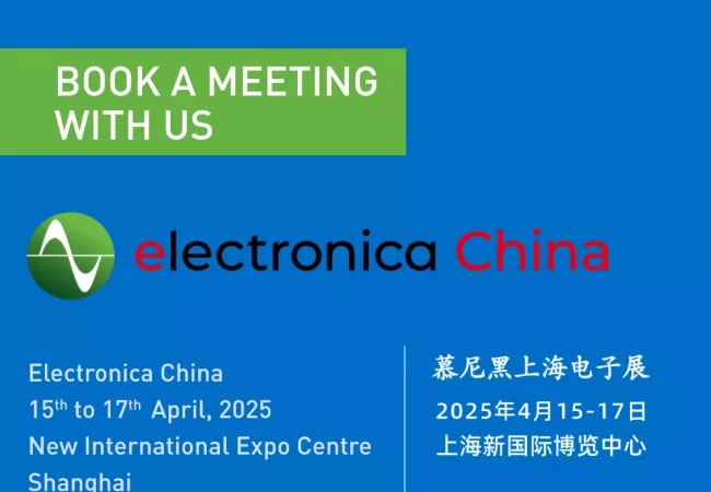 Electronica China 2025 sensors