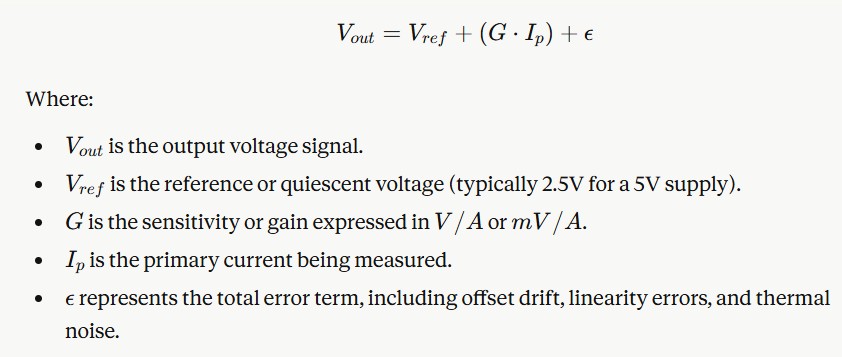 vout current sensor