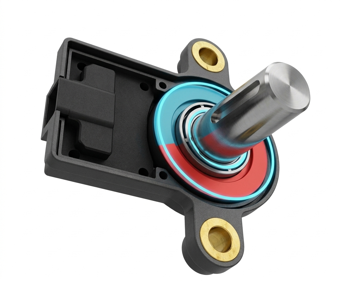 Through-Shaft Rotary Position Sensor