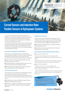 Current Sensors and Inductive Rotor Position Sensors in Hydropower Syst